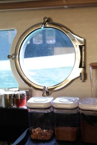 Life through the galley porthole